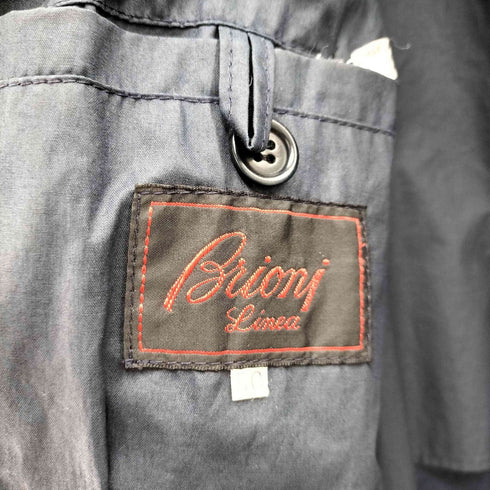 ブリオーニ BRIONI 比翼 ステンカラーコート メンズ  50